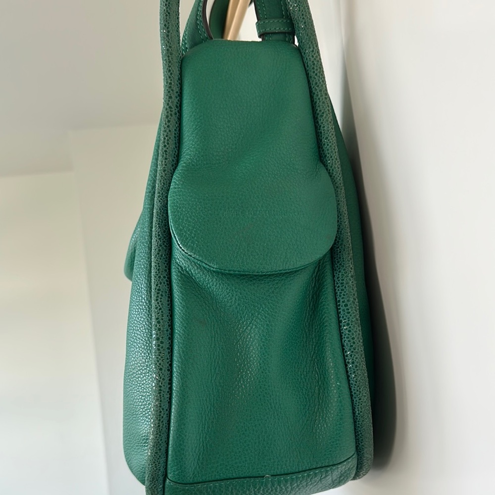 Aimee Kestenberg Emerald Green Shoulder Bag - Picture 5 of 9